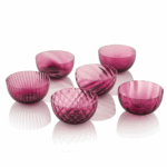 Idra Set of 6 Bowls - Ruby Torse