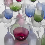 3/62 Water Stem Glass - Ruby Torse - Image 2