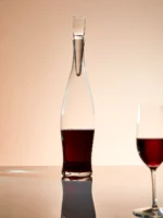 Lobmeyr Ballerina Hand-Blown Crystal Wine Decanter with Stopper - Image 2