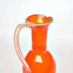 Tall Jug in Bright Orange - Gather - Image 2