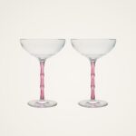 La Double J - Bamboo Crystal Coupe Set Of 2
