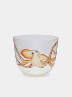 Lobmeyr High Seas Hand-Painted Crystal Carafe and 6 Tumblers - Image 3