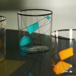 Lobmeyr Neo Enamel Hand-Painted Crystal Tumbler - Image 2