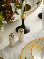 Chiarugi 1952 Silver-Plated Brass Mini Salt and Pepper Mill (Set of 2) - Image 2