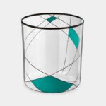 Lobmeyr Neo Enamel Hand-Painted Crystal Tumbler