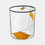 Lobmeyr Neo Enamel Hand-Painted Crystal Tumbler