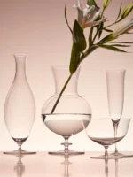 Lobmeyr BV3 Flower Hand-Blown Crystal Vase - Image 2