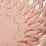 Maison Pichon - Uzès Hand-Glazed Ceramic Braided Raised Bowl - Image 3