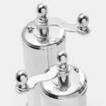 Chiarugi 1952 Silver-Plated Brass Salt and Pepper Mill (Set of 2) - Image 3