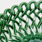 Maison Pichon Uzès - Hand-Glazed Ceramic Braided Raised Bowl - Image 3
