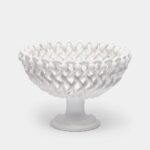Maison Pichon Uzès - Hand-Glazed Ceramic Braided Raised Bowl