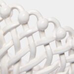 Maison Pichon Uzès - Hand-Glazed Ceramic Braided Raised Bowl - Image 3