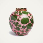 Vase Bubble Wildbird Rosa/Verde in Porcelain - La Double J