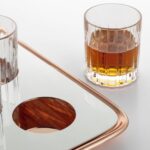 Square liquor serving set in silver and copper - Zanetto - Image 3